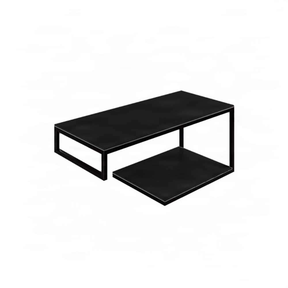 Βάση Νιπτήρα Project Mirrors Base A Ματ Μαύρο με Μαύρο Πάγκο 100x43cm