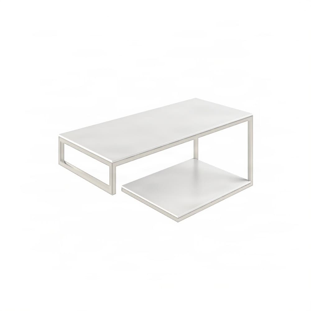 Βάση Νιπτήρα Project Mirrors Base A Ματ Λευκό με Λευκό Πάγκο 100x43cm