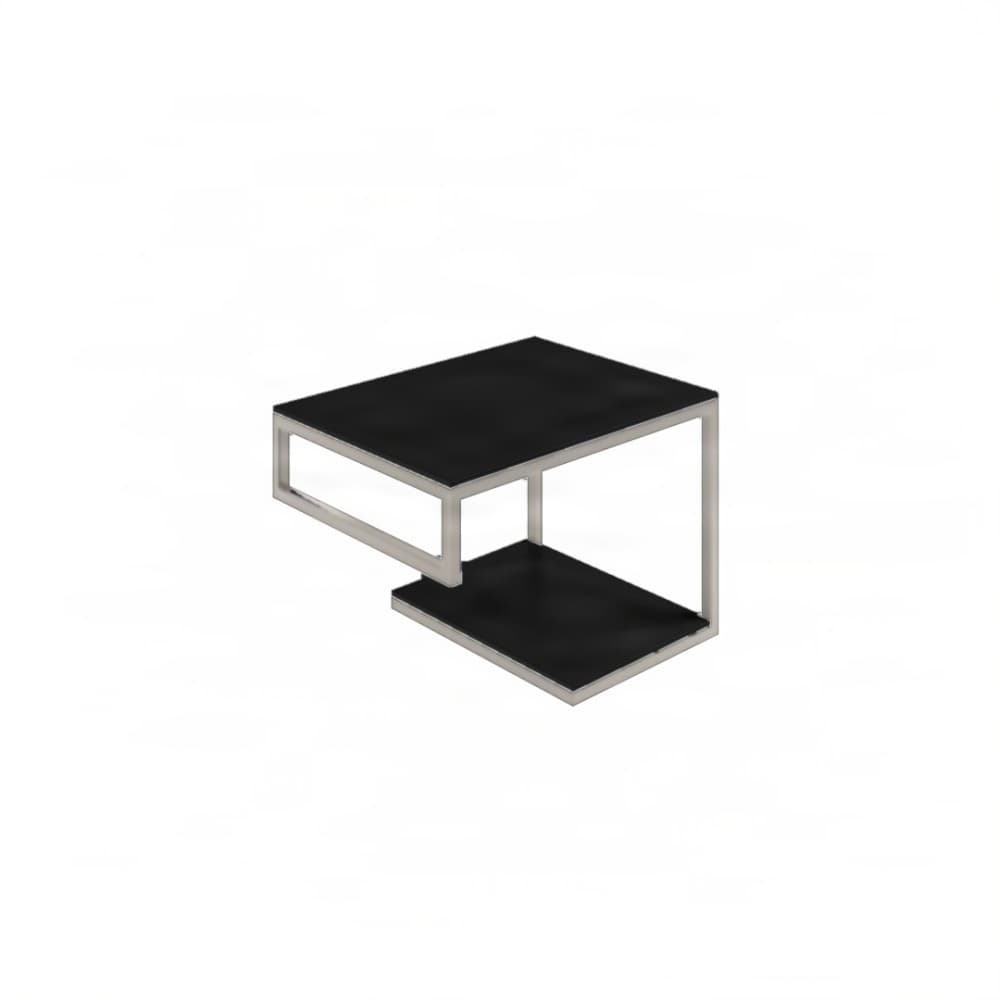 Βάση Νιπτήρα Project Mirrors Base A Ματ Γκρι με Μαύρο Πάγκο 60x43cm