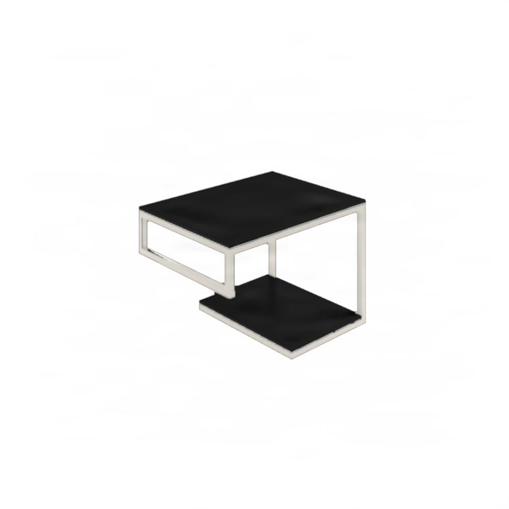 Βάση Νιπτήρα Project Mirrors Base A Ματ Λευκό με Μαύρο Πάγκο 60x43cm