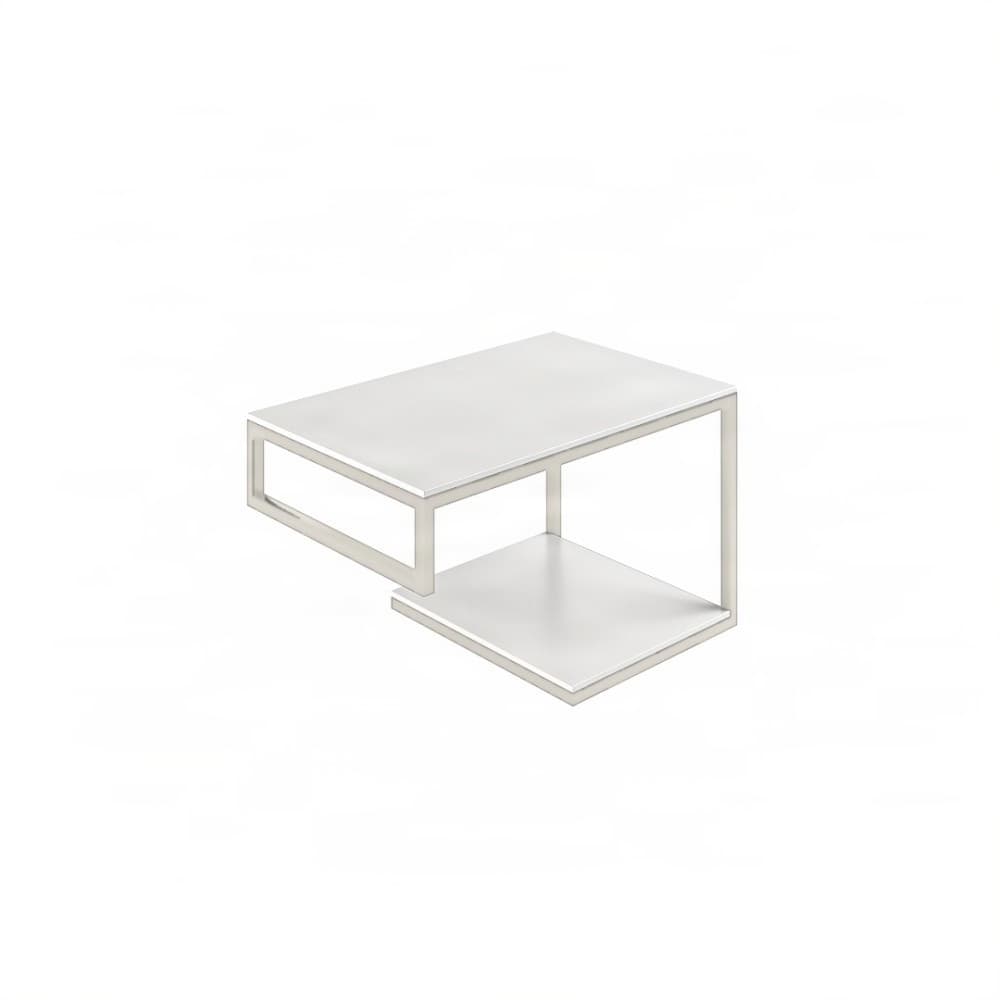 Βάση Νιπτήρα Project Mirrors Base A Ματ Λευκό με Λευκό Πάγκο 70x43cm