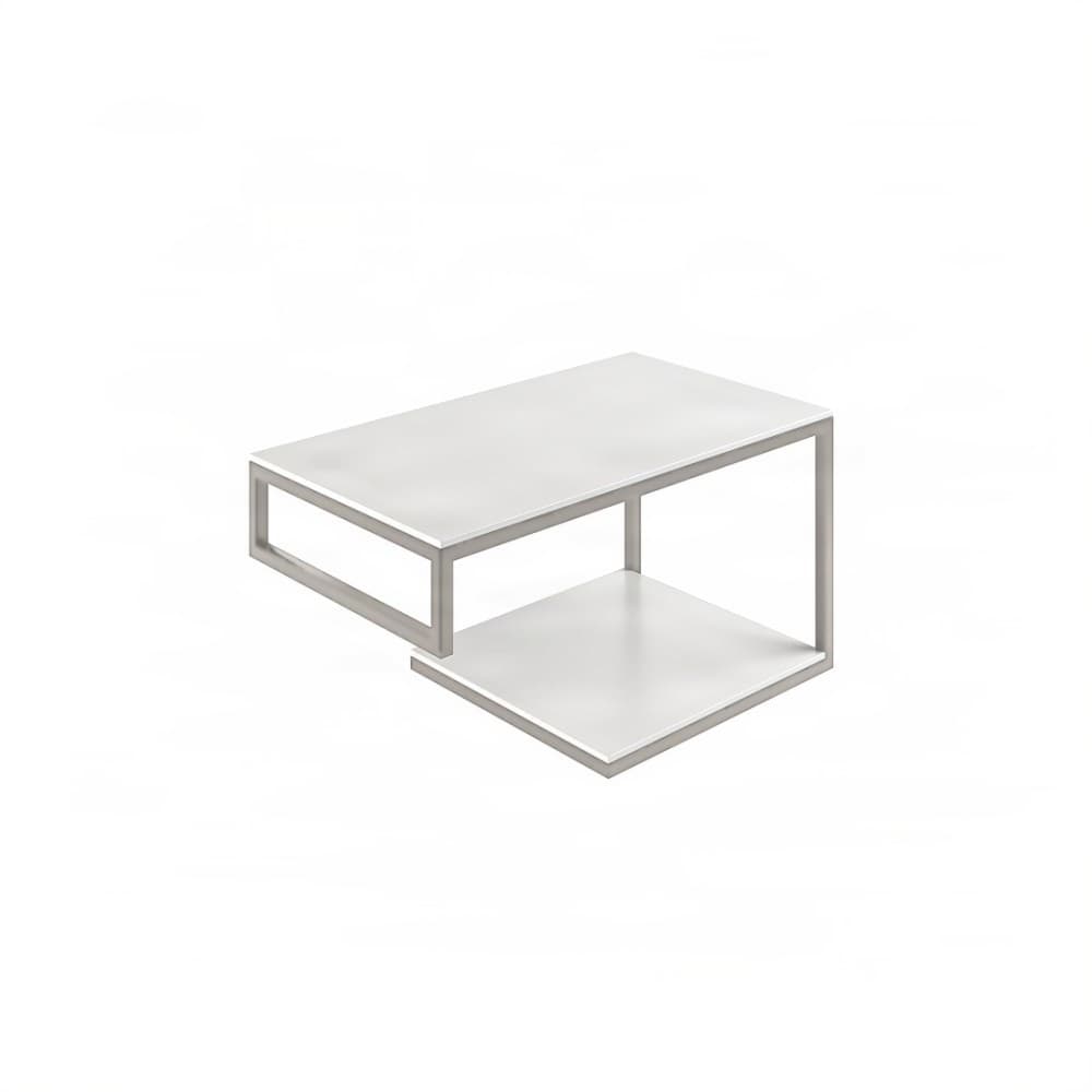 Βάση Νιπτήρα Project Mirrors Base A Ματ Γκρι με Λευκό Πάγκο 80x43cm