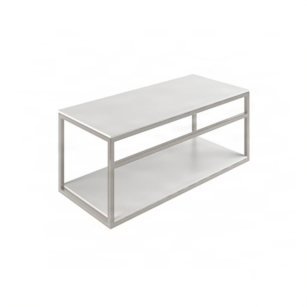 Βάση Νιπτήρα Project Mirrors Base B Ματ Γκρι με Λευκό Πάγκο 100x43cm