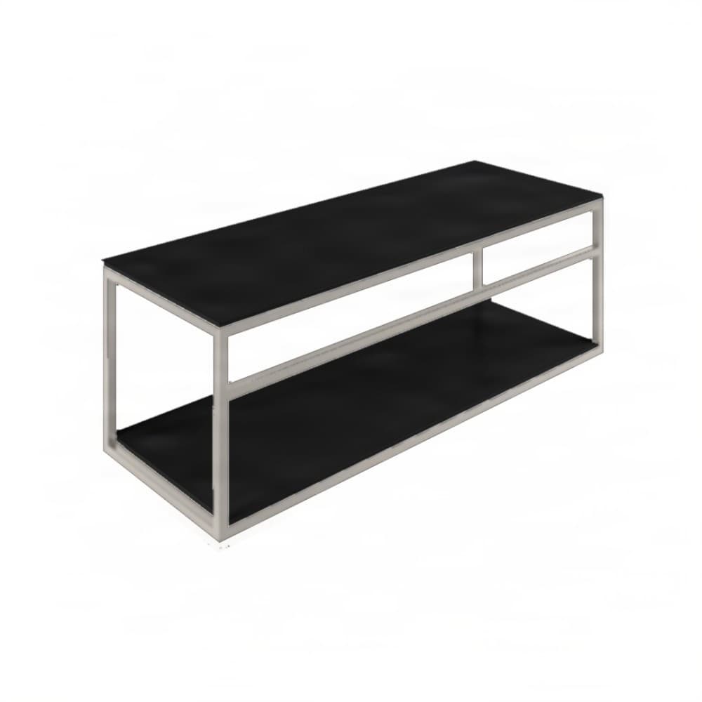 Βάση Νιπτήρα Project Mirrors Base B Ματ Γκρι με Μαύρο Πάγκο 120x43cm