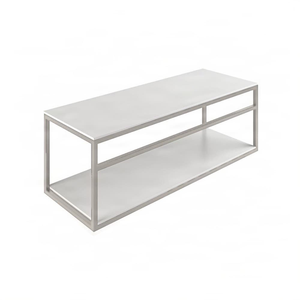 Βάση Νιπτήρα Project Mirrors Base B Ματ Γκρι με Λευκό Πάγκο 120x43cm