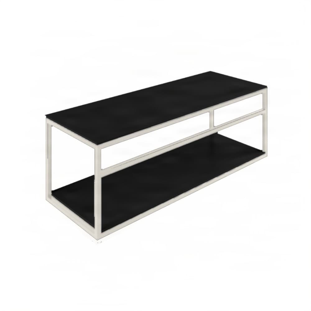 Βάση Νιπτήρα Project Mirrors Base B Ματ Λευκό με Μαύρο Πάγκο 120x43cm