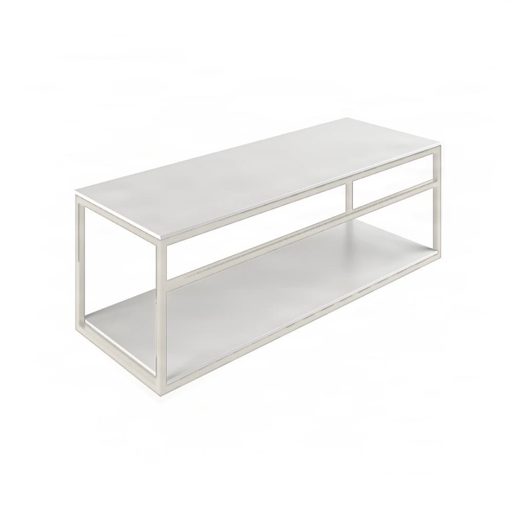 Βάση Νιπτήρα Project Mirrors Base B Ματ Λευκό με Λευκό Πάγκο 120x43cm