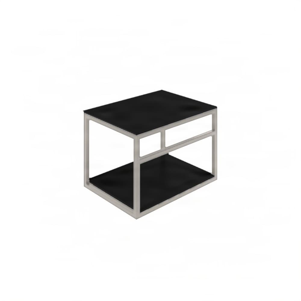 Βάση Νιπτήρα Project Mirrors Base B Ματ Γκρι με Μαύρο Πάγκο 60x43cm