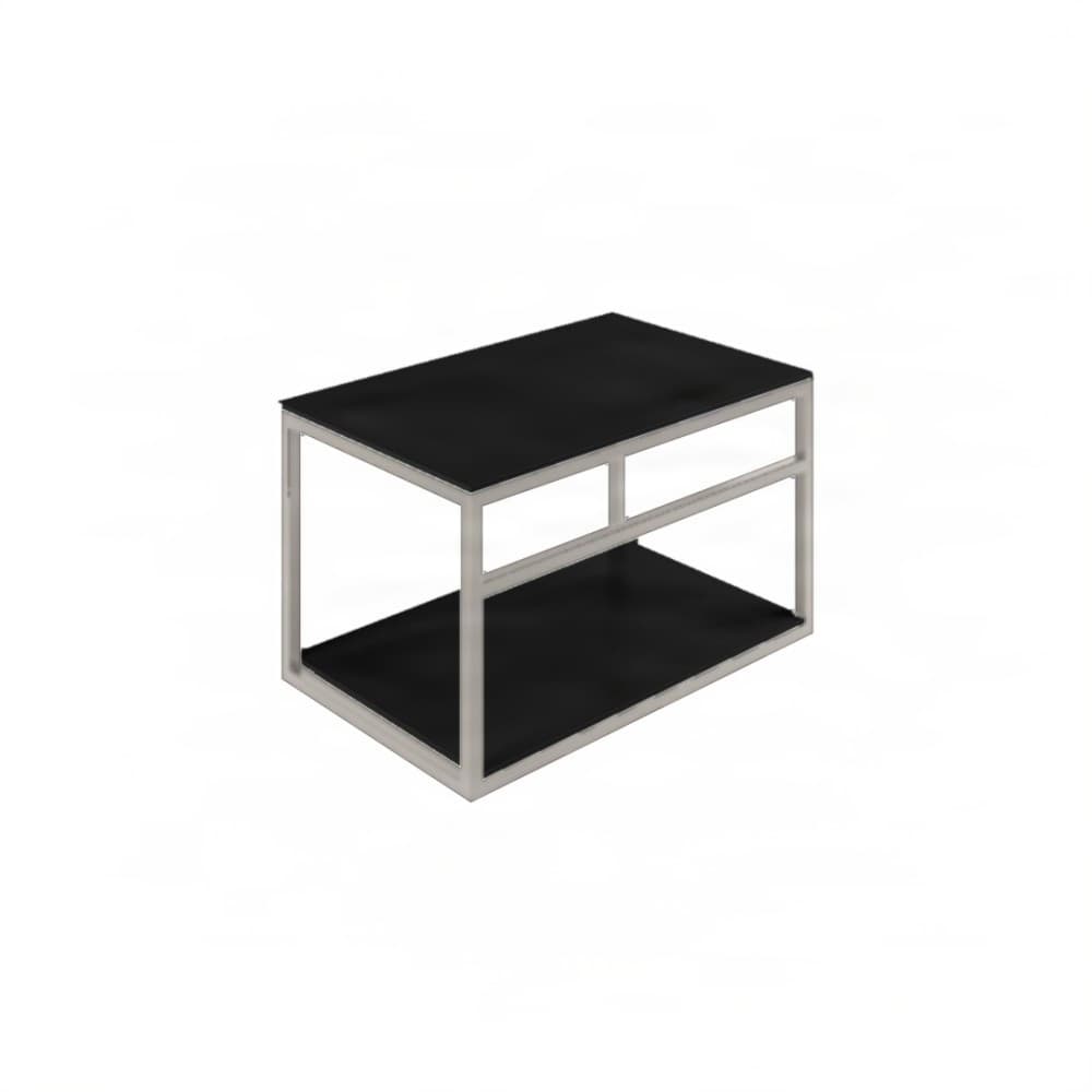 Βάση Νιπτήρα Project Mirrors Base B Ματ Γκρι με Μαύρο Πάγκο 70x43cm