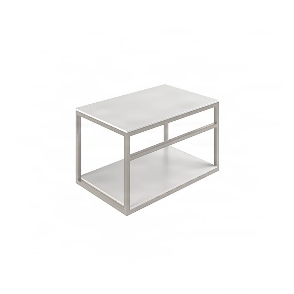 Βάση Νιπτήρα Project Mirrors Base B Ματ Γκρι με Λευκό Πάγκο 70x43cm