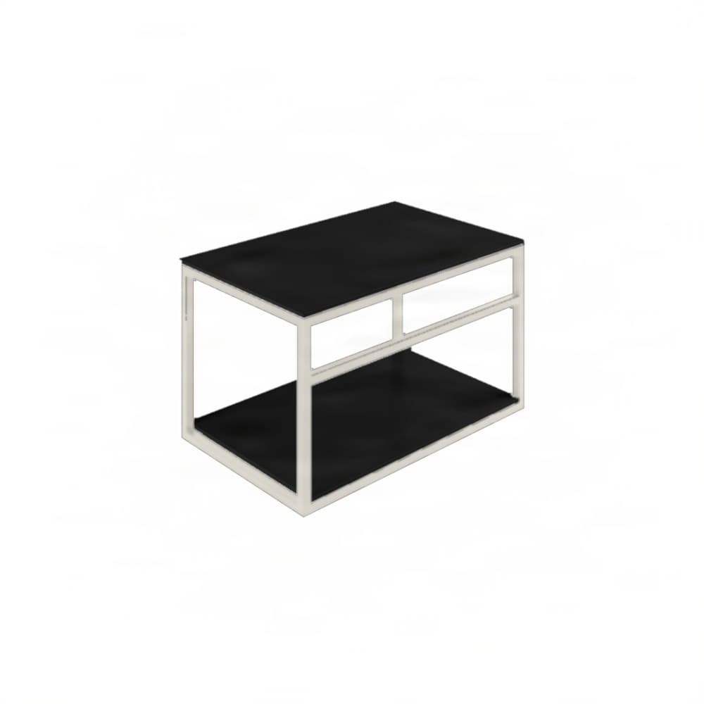 Βάση Νιπτήρα Project Mirrors Base B Ματ Λευκό με Μαύρο Πάγκο 70x43cm