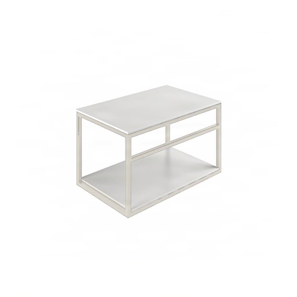 Βάση Νιπτήρα Project Mirrors Base B Ματ Λευκό με Λευκό Πάγκο 70x43cm