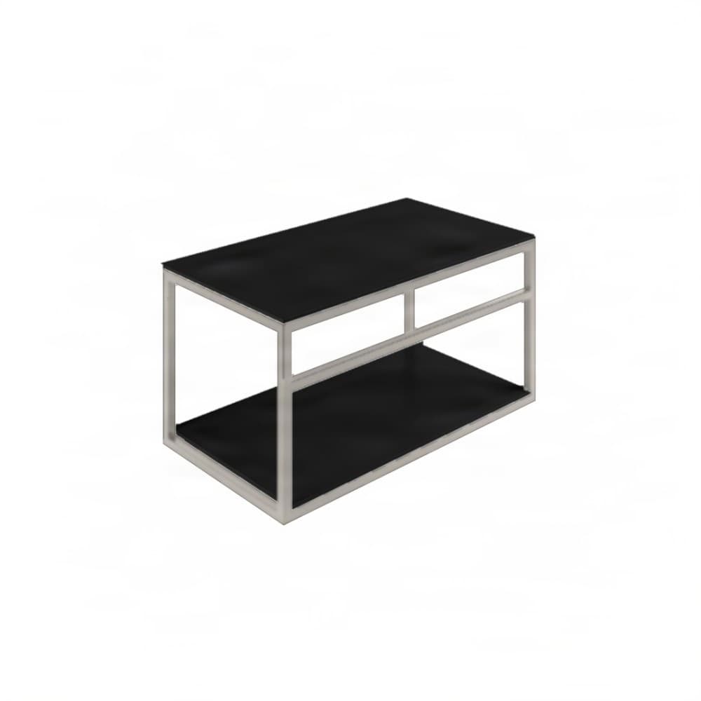 Βάση Νιπτήρα Project Mirrors Base B Ματ Γκρι με Μαύρο Πάγκο 80x43cm
