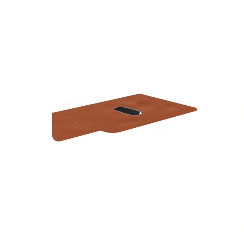 Βάση Νιπτήρα Project Mirrors Base E Χαλκός 60x45cm