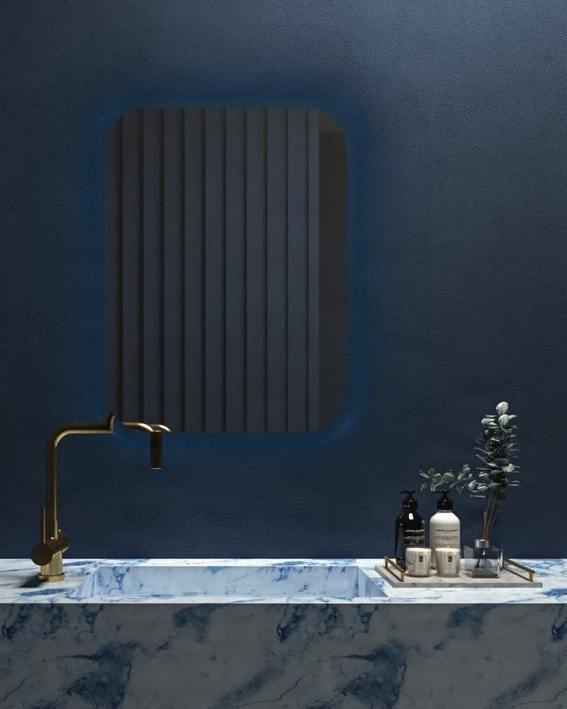 Καθρέπτης μπάνιου Project Mirrors Curved 60x80cm