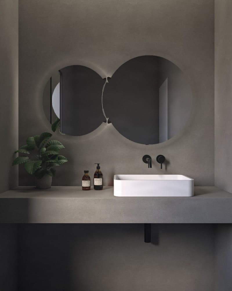 Καθρέπτης μπάνιου Project Mirrors Double Eye 120x80cm