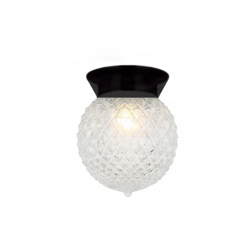 Φωτιστικό Τοίχου Project Mirrors Capri Crystal Ματ Μαύρο Φ15x17cm