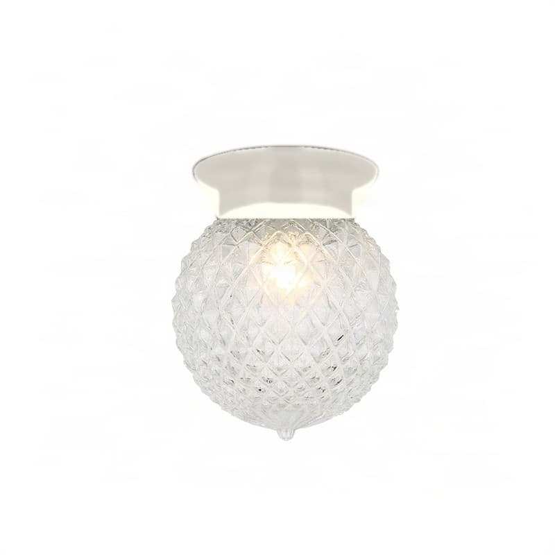 Φωτιστικό Τοίχου Project Mirrors Capri Crystal Ματ Λευκό Φ15x17cm