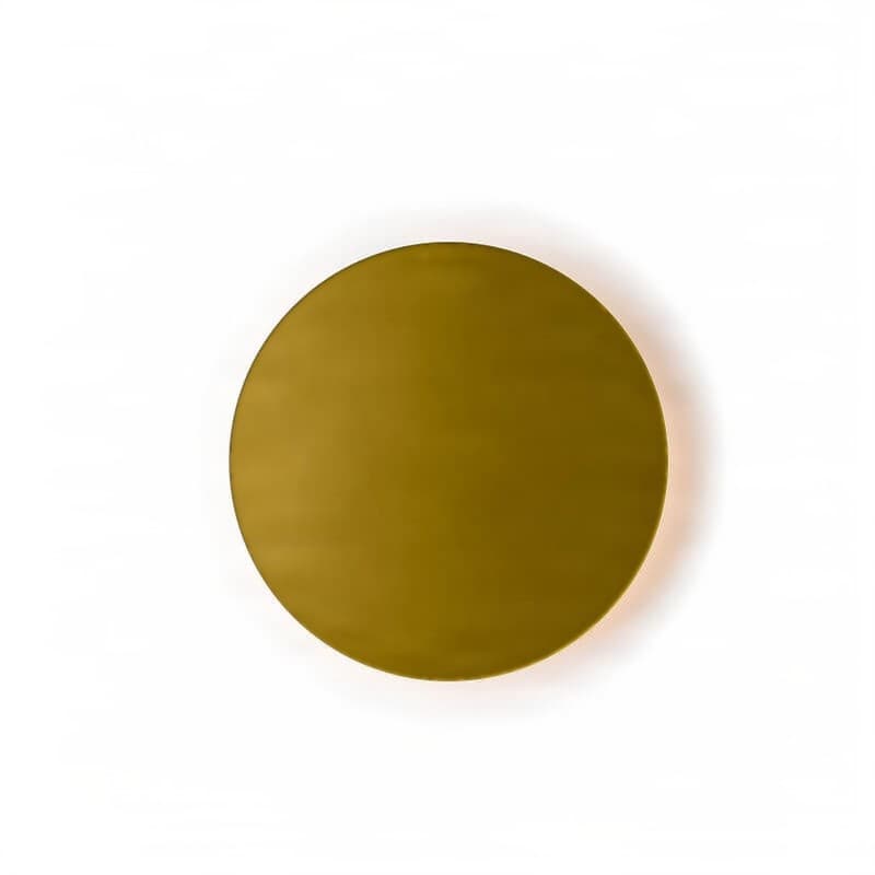 Φωτιστικό Τοίχου Project Mirrors Eclip Ματ Χρυσό Φ22cm