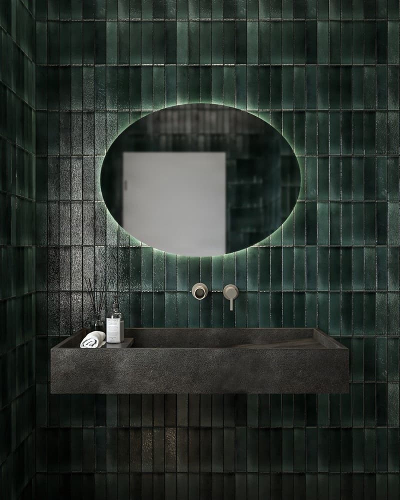 Καθρέπτης μπάνιου με Led Project Mirrors Oval 85x65cm