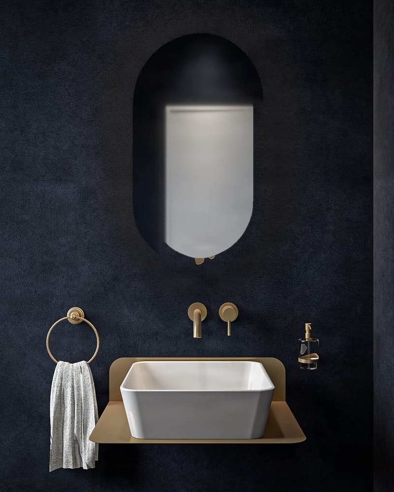 Καθρέπτης μπάνιου Project Mirrors Semi Oval 45x80cm