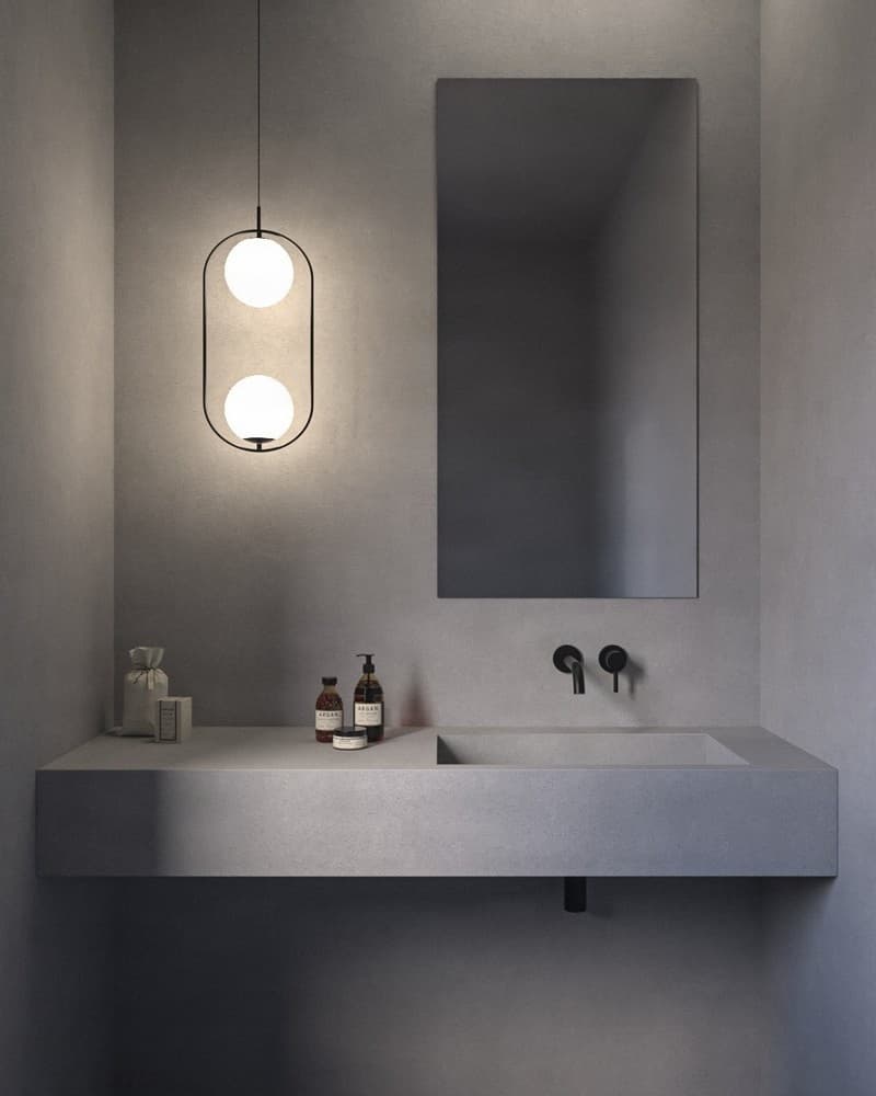 Καθρέπτης μπάνιου Project Mirrors Square 45x90cm