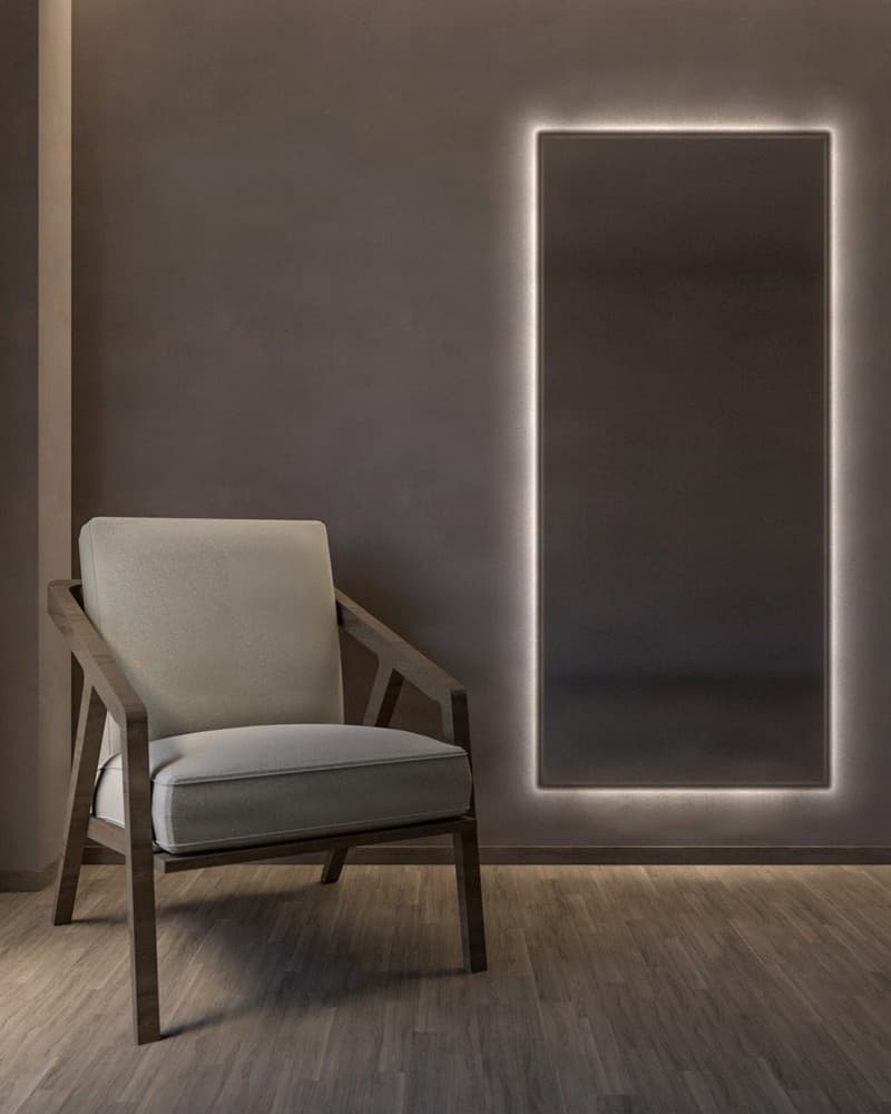 Καθρέπτης Επιδαπέδιος με Led Project Mirrors Square 60x180cm