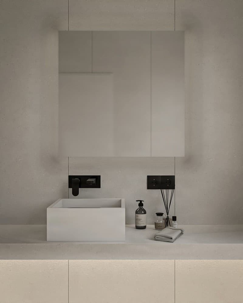 Καθρέπτης μπάνιου Project Mirrors Square 60x60cm