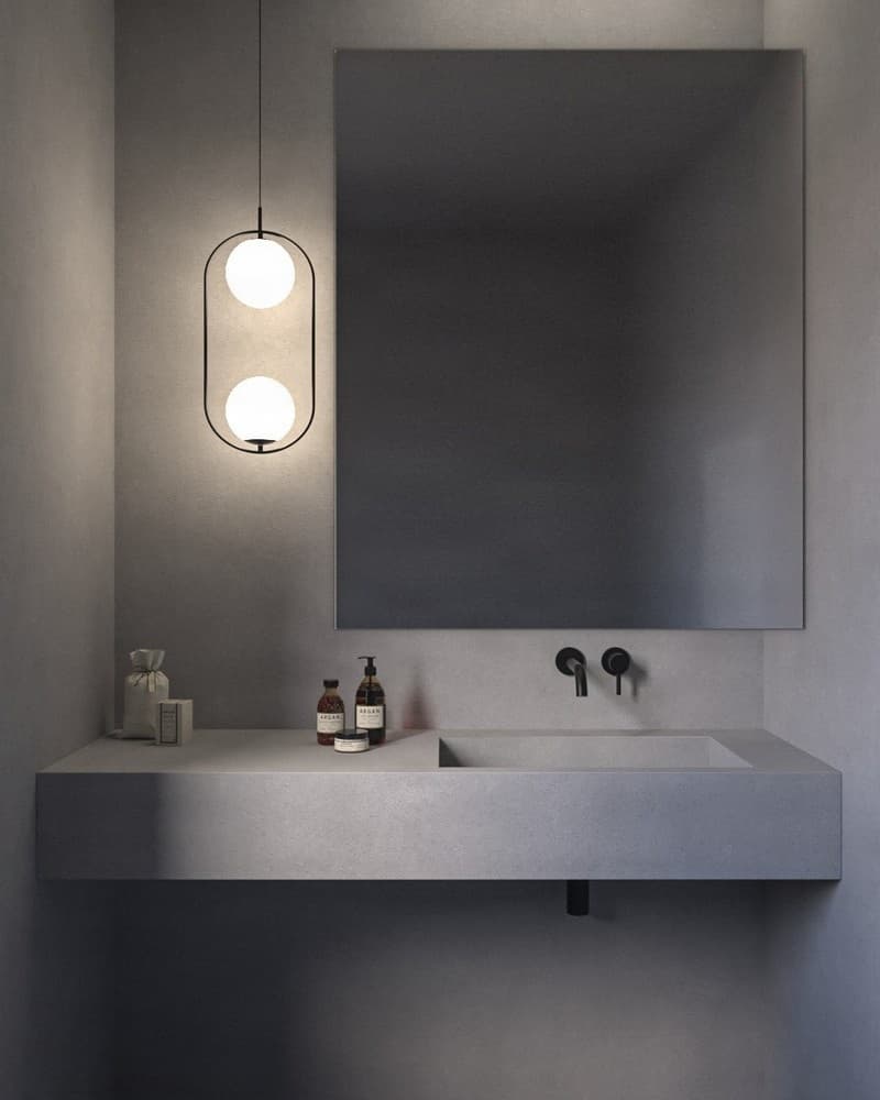 Καθρέπτης μπάνιου Project Mirrors Square 80x100cm