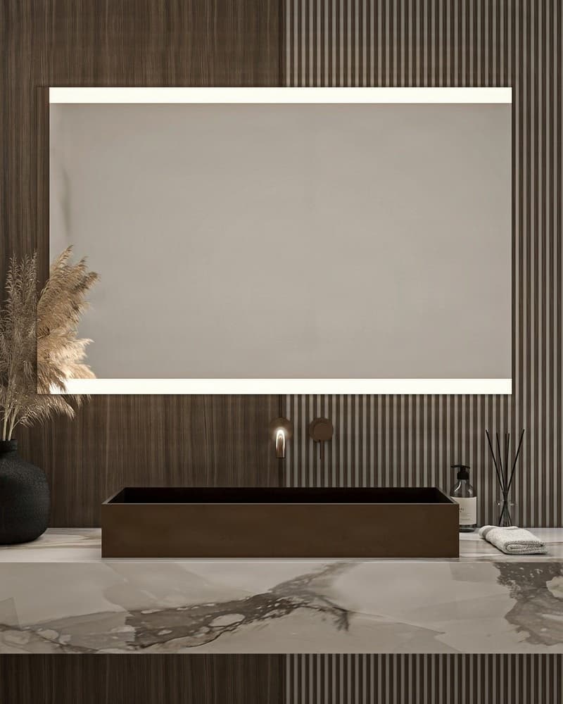 Καθρέπτης μπάνιου με Led Project Mirrors Square Mat 80x120cm