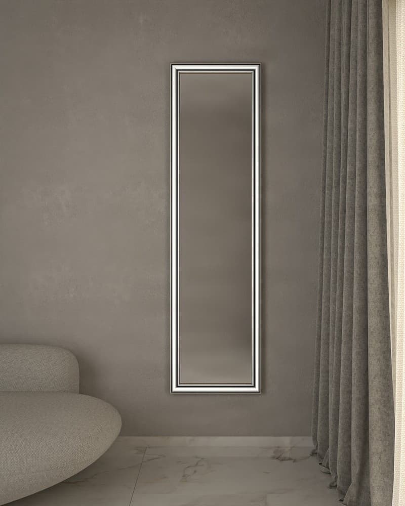 Καθρέπτης Επιδαπέδιος Project Mirrors Wood Classic Ασημί 50x180cm