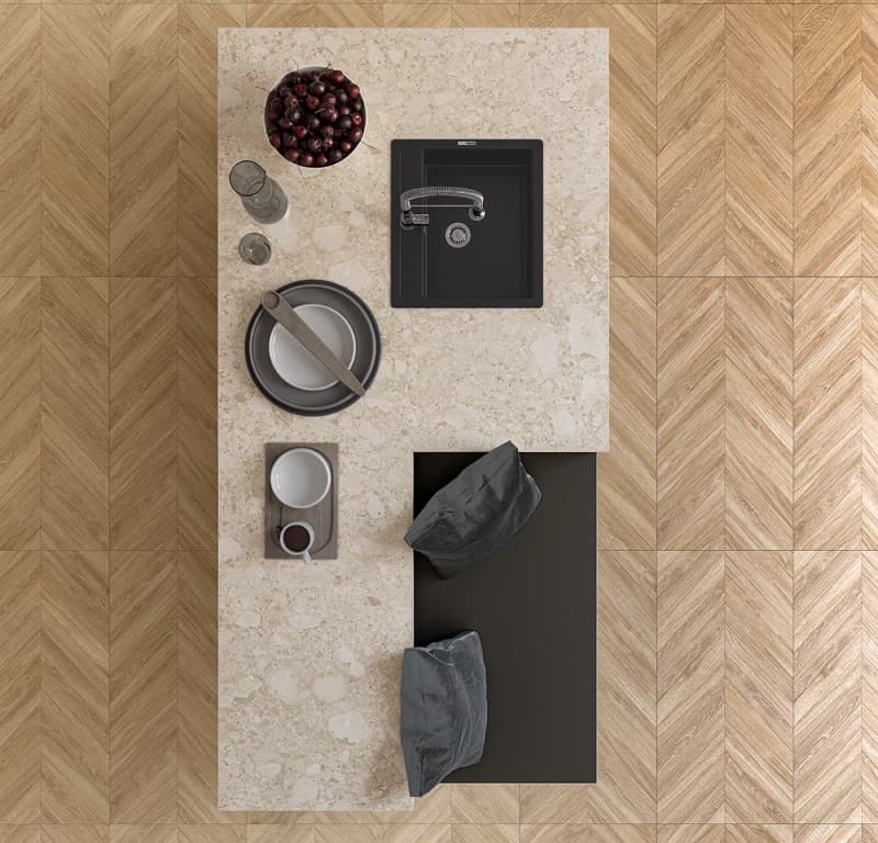 Πλακάκι Ecoceramic Loire Maple 60x120cm Ματ Rect - 3