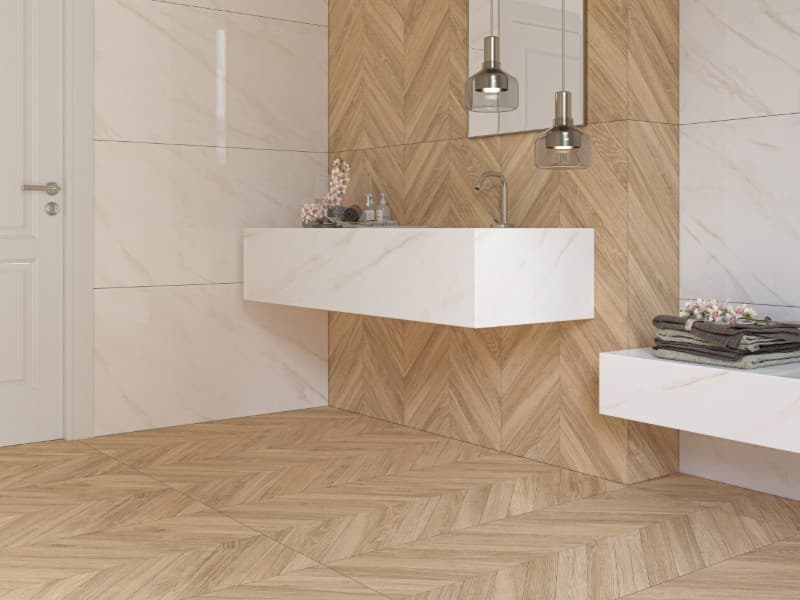 Πλακάκι Ecoceramic Loire Maple 60x120cm Ματ Rect - 2