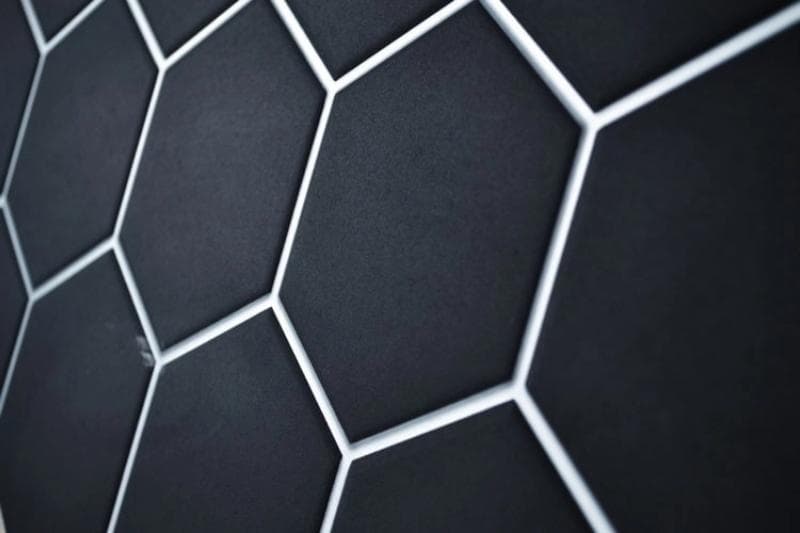 Πλακάκι Realonda Sequoia Hex Black 26,5x51cm Ματ - 3