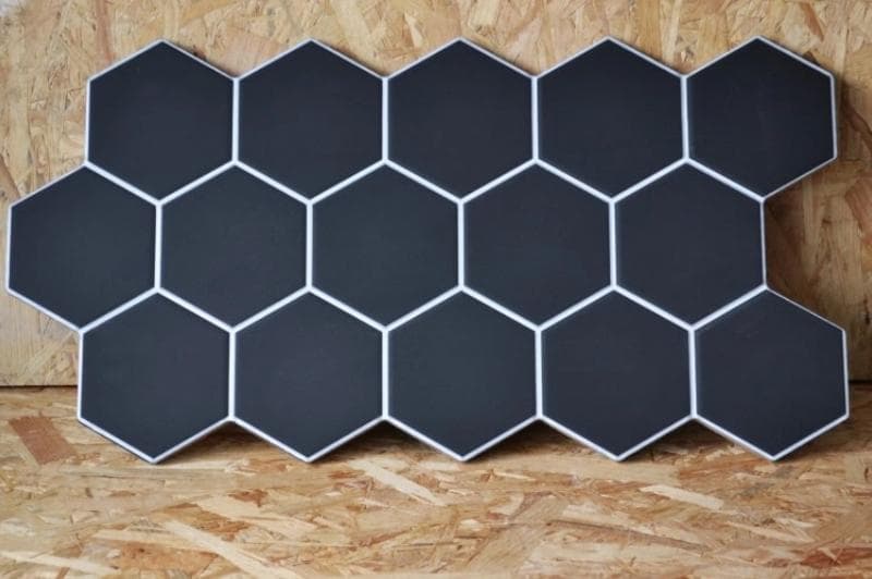 Πλακάκι Realonda Sequoia Hex Black 26,5x51cm Ματ - 2
