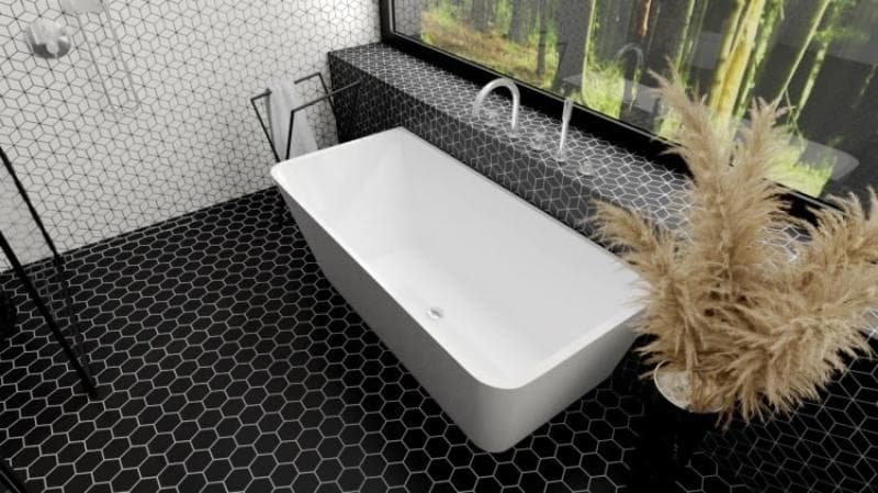 Πλακάκι Realonda Sequoia Hex Black 26,5x51cm Ματ - 7
