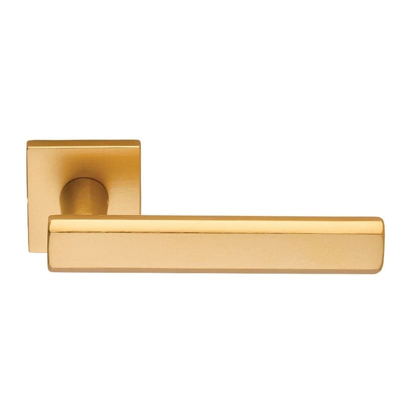 Πόμολα Πόρτας με Ροζέτα Zogometal 2272 Vintage Gold