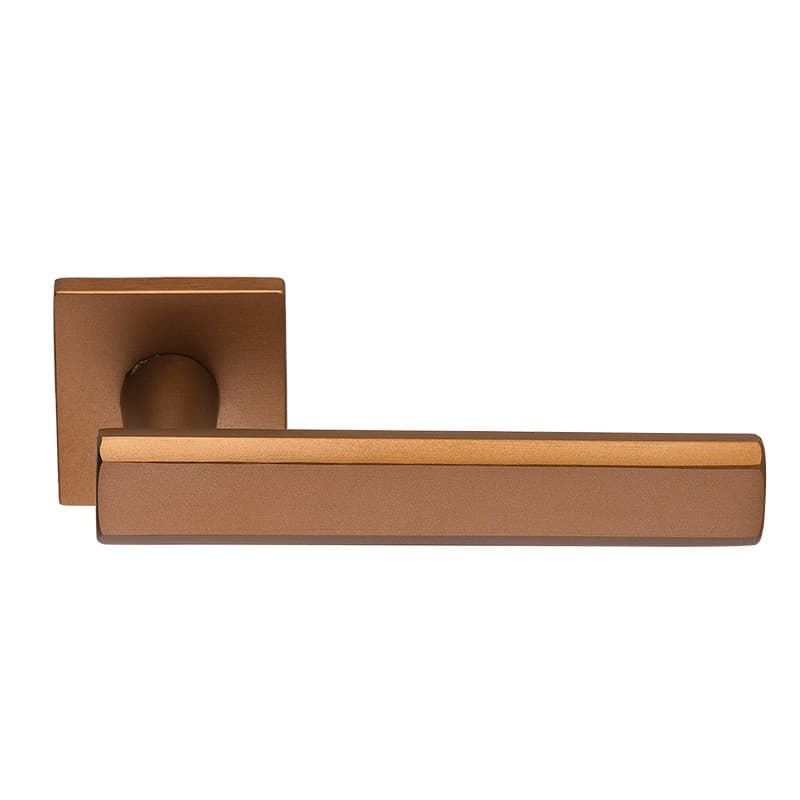 Πόμολα Πόρτας με Ροζέτα Zogometal 2272 Copper Aged