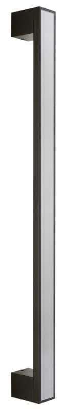 Λαβή Εξώθυρας Zogometal 3032 Ματ Μαύρο / Ματ Inox