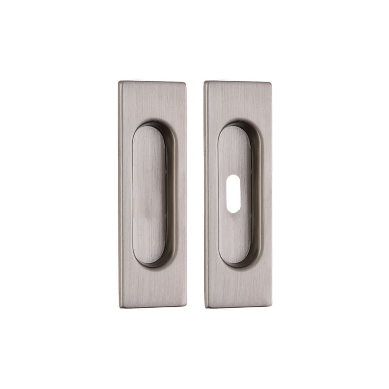 Χούφτα Συρόμενης Πόρτας Zogometal 307 Titanium Blair 12,5x3,9cm | με Οπή και Χωρίς