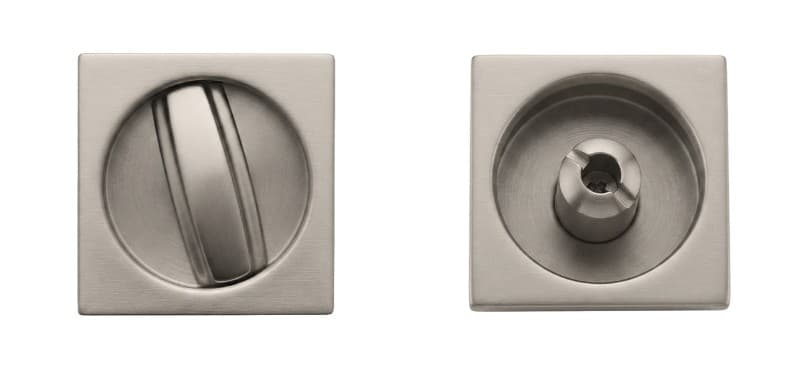 Χούφτα Συρόμενης Πόρτας με Κλείστρο Zogometal 1876 Titanium Blair 5,9x5,9cm
