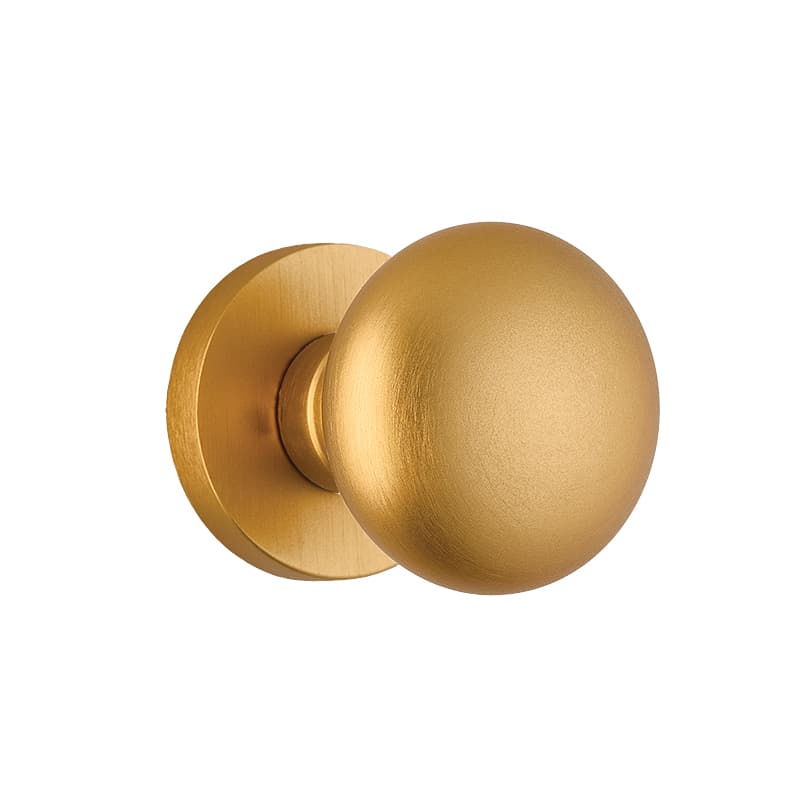 Πόμολα Πόρτας με Ροζέτα Zogometal 183 Vintage Gold