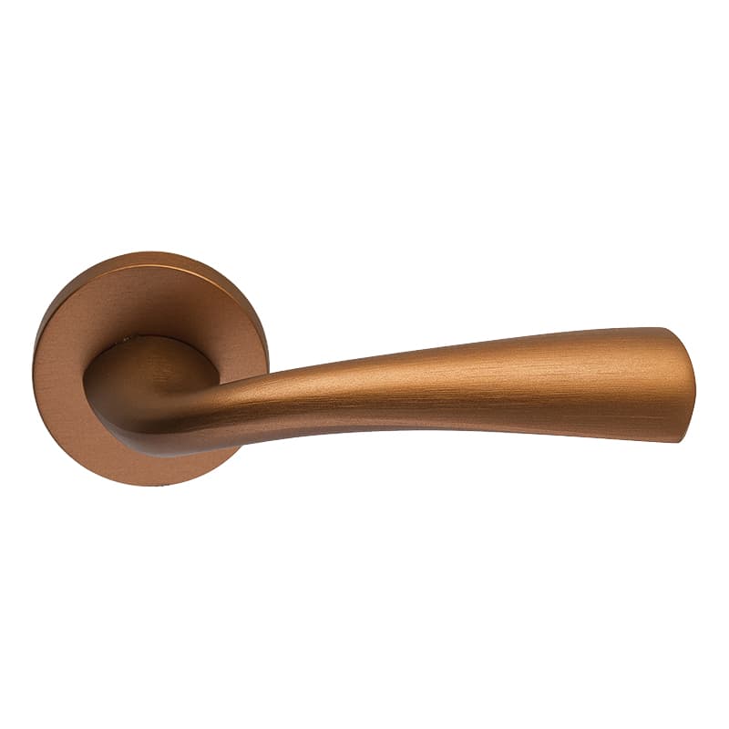 Πόμολα Πόρτας με Ροζέτα Zogometal 370 Copper Aged