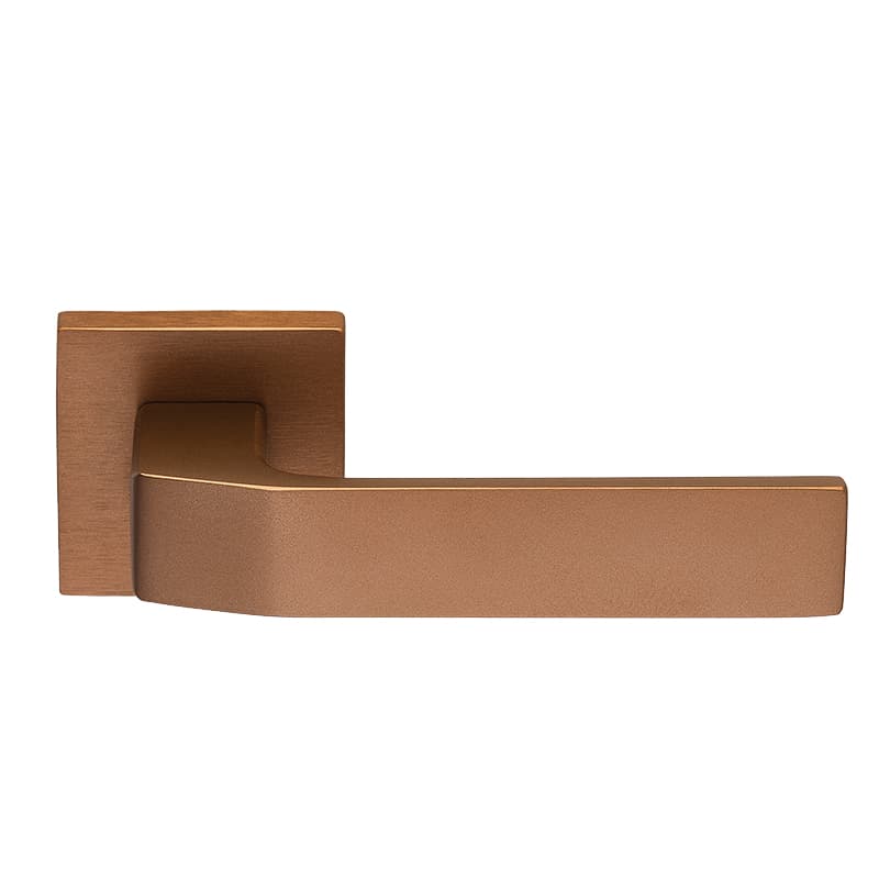 Πόμολα Πόρτας με Ροζέτα Zogometal 396 Copper Aged