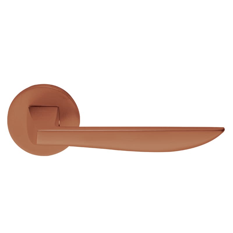 Πόμολα Πόρτας με Ροζέτα Zogometal 2061 Copper Aged
