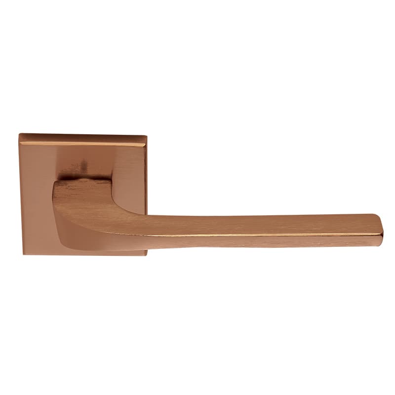 Πόμολα Πόρτας με Ροζέτα Zogometal 2086 Copper Aged