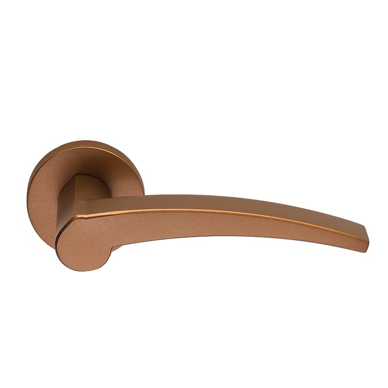 Πόμολα Πόρτας με Ροζέτα Zogometal 2131 Copper Aged