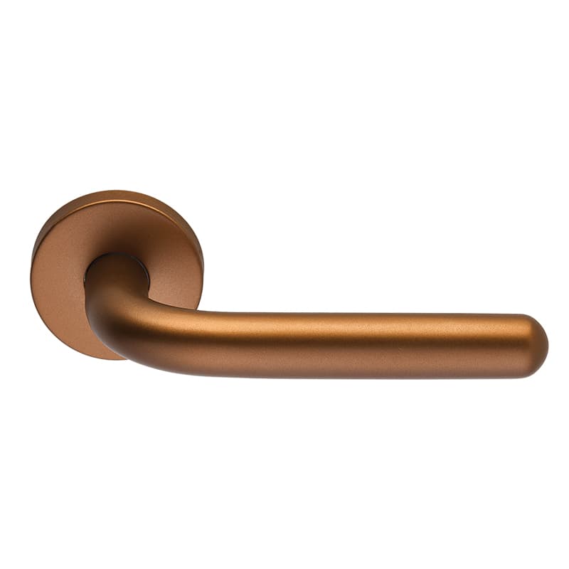 Πόμολα Πόρτας με Ροζέτα Zogometal 2211 Copper Aged