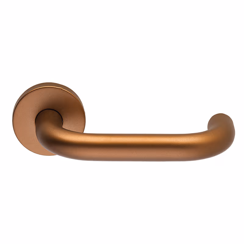 Πόμολα Πόρτας με Ροζέτα Zogometal 2221 Copper Aged