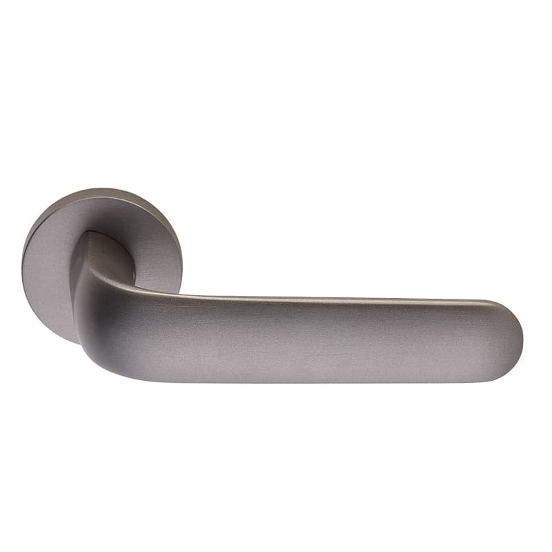 Πόμολα Πόρτας με Ροζέτα Zogometal 2311 Graphite Smoked